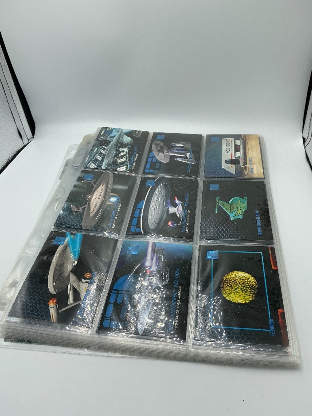 1995 SkyBox 30 Years of Star Trek Phase One Complete 100 Card Base Set Lot